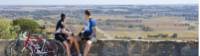 Cyclists relaxing at Mengler Hill Lookout in the Barossa Valley |  <i>Jacqui Way</i>