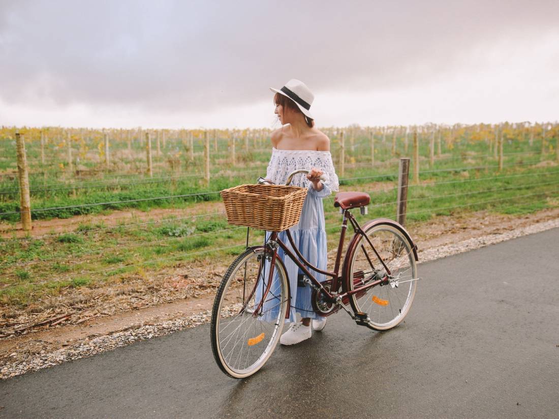 Enjoy cycling through the vineyards of the Barossa Valley |  <i>Melissa Koh</i>