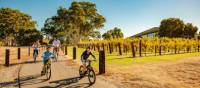 A family cycling the Barossa Trail | Sven Kovac