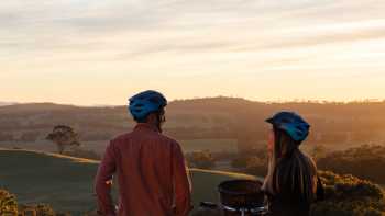 Enjoying dusk on the Riesling Trail,South Australian Tourism Commission Enjoying dusk on the Riesling Trail