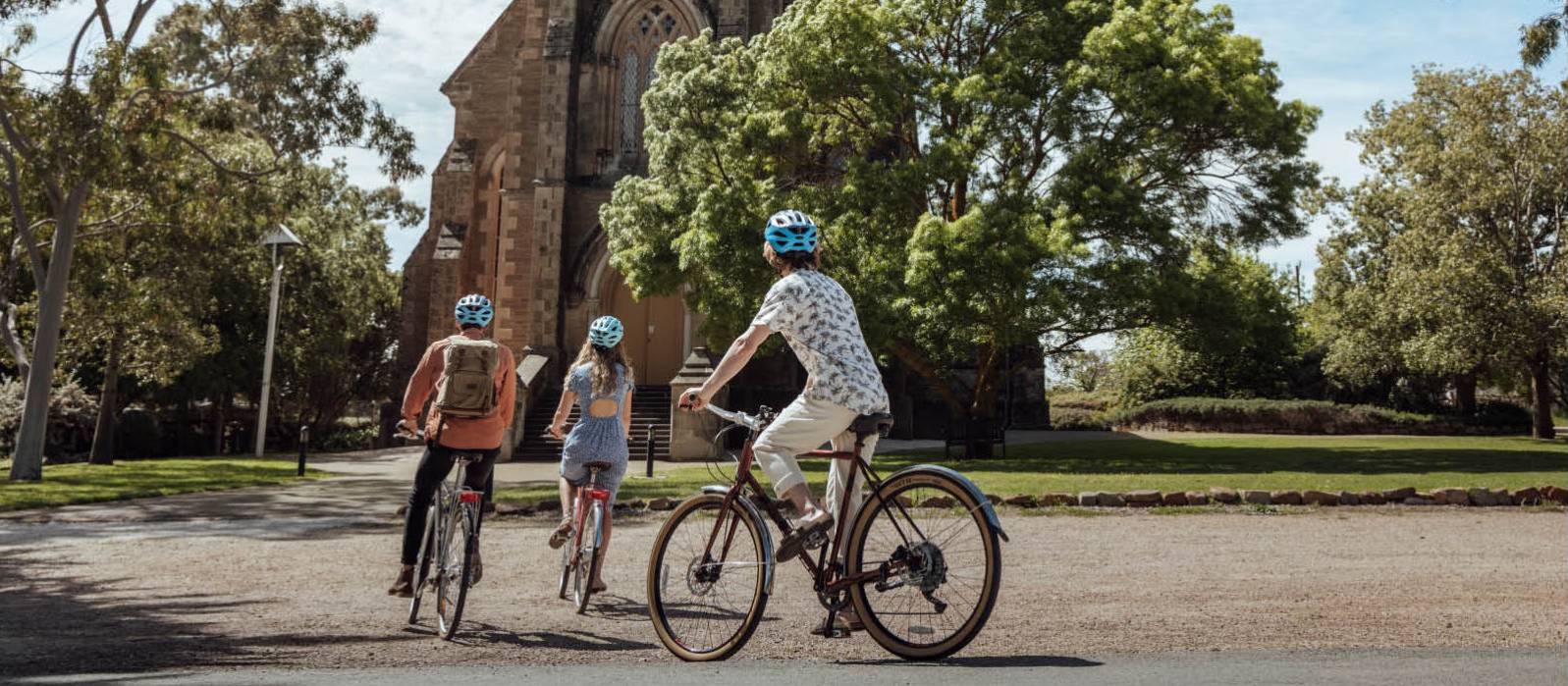 Exploring the Clare Valley by bike