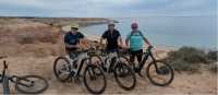 Cycle along the coast en route to McLaren Vale