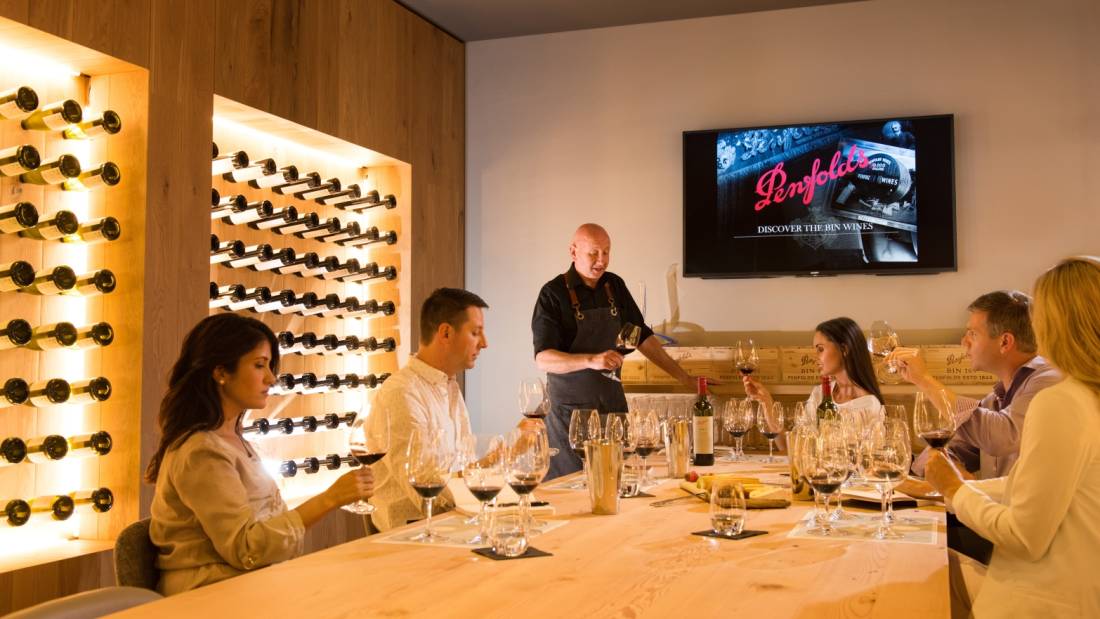 Wine tasting at the amazing Penfolds Winery |  <i>Adam Bruzzone</i>