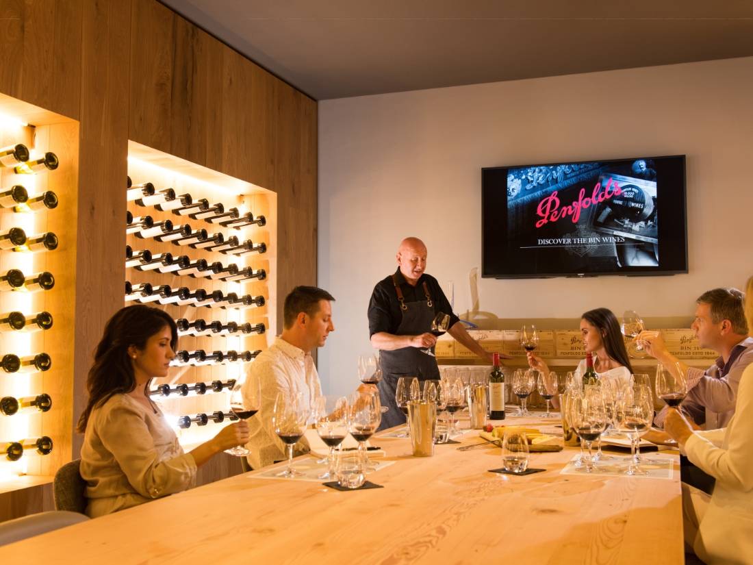 Wine tasting at the amazing Penfolds Winery |  <i>Adam Bruzzone</i>