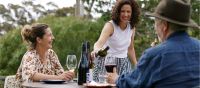 Sampling the local produce at Shut the Gate Wines