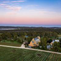 Stunning skies over Sevenhill Cellars in the Clare Valley