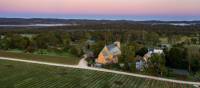 Stunning skies over Sevenhill Cellars in the Clare Valley