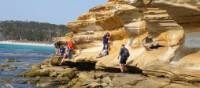 Explore the beautiful Painted Cliffs on Tasmania's Maria Island | Toni Wythes