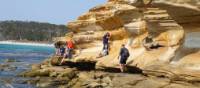 Explore the beautiful Painted Cliffs on Tasmania's Maria Island | Toni Wythes