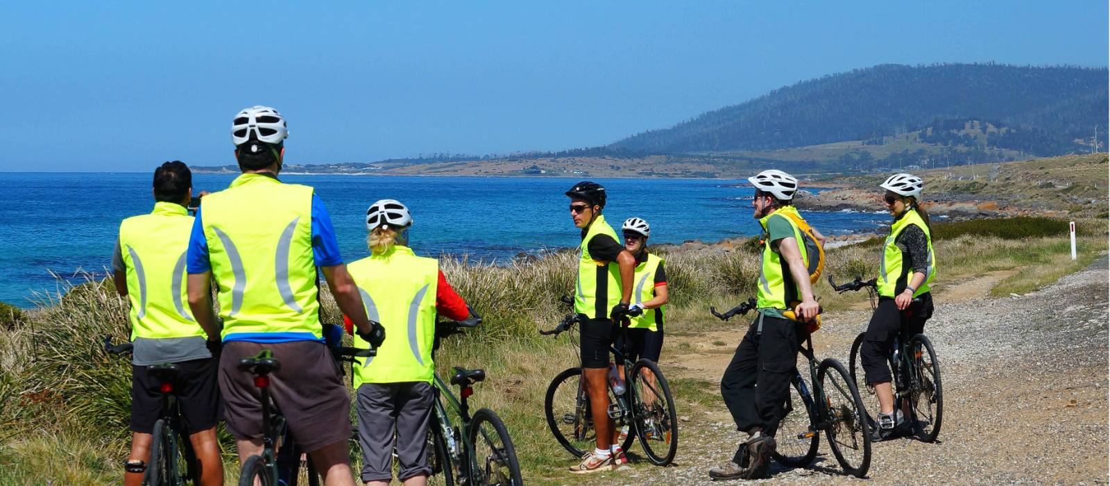 Admiring the view on the way to Bicheno | Leanne Atwal