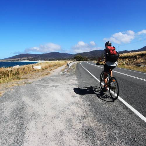 Cycling the quiet backroads of Tasmania