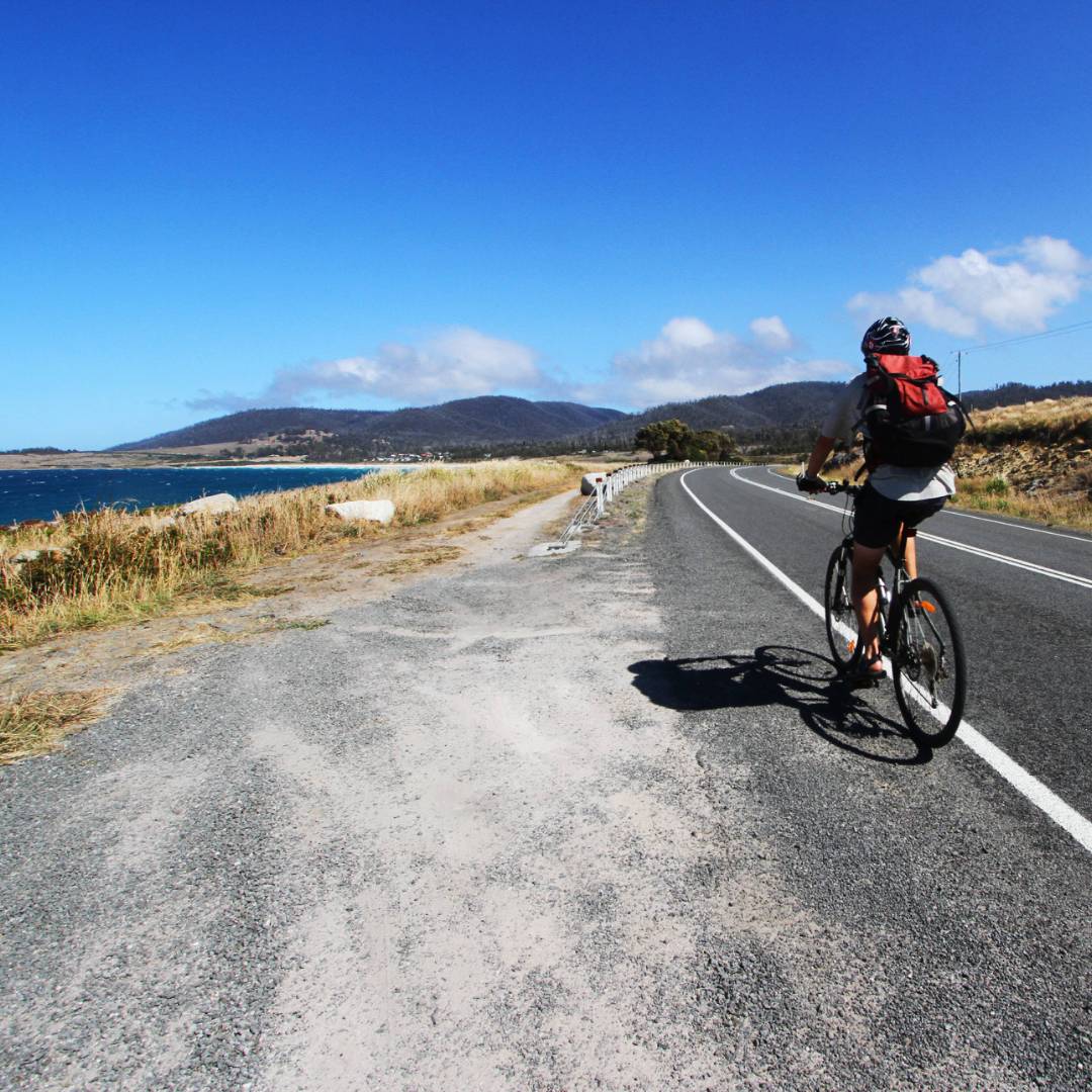 Cycling the quiet backroads of Tasmania | Amy Russell