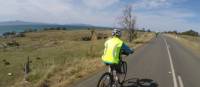Cycling towards Triabunna along the east coast | Brad Atwal