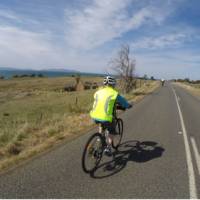 Cycling towards Triabunna along the east coast | Brad Atwal