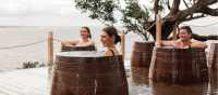 Soak in the Metung Hot Springs