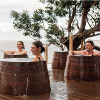 Soak in the Metung Hot Springs