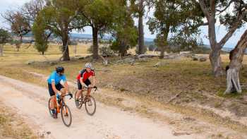 Cycling through Beechworth on the Murray to Mountains Rail Trail | Ride High Country
