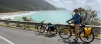 Enjoy the coastal views as you cycle on the Great Ocean Road | Kate Baker