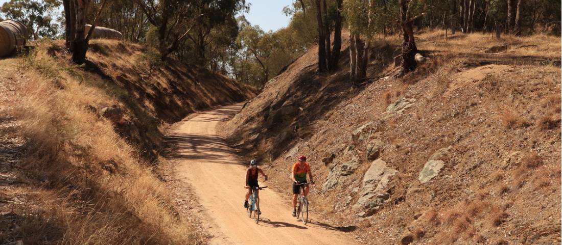 The Great Victorian Rail Trail passes through the Trawool Valley where it runs parallel with the Goulburn River |  <i>Rail Trails Australia</i>