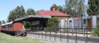 The former Mansfield Station is now home to the Mansfield Historical Society | Rail Trails Australia