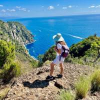 Enjoying walking along Italy's coast | Sue Badyari
