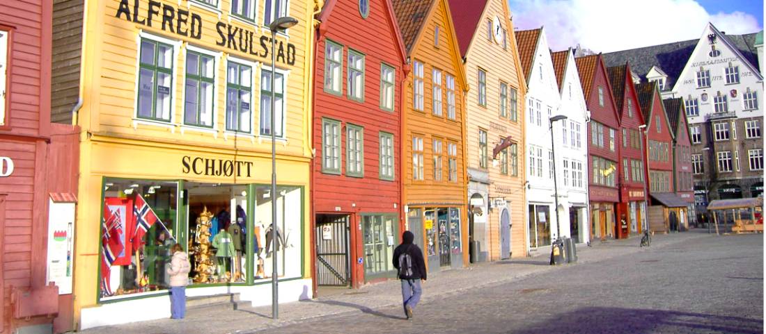 Bryggen, the Hanseatic wharf in Bergen |  <i>Andrea Giubelli - Visitnorway.com</i>