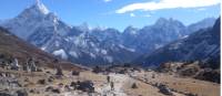 Going back down from Everest Base Camp |  <i>Michael Zanon</i>