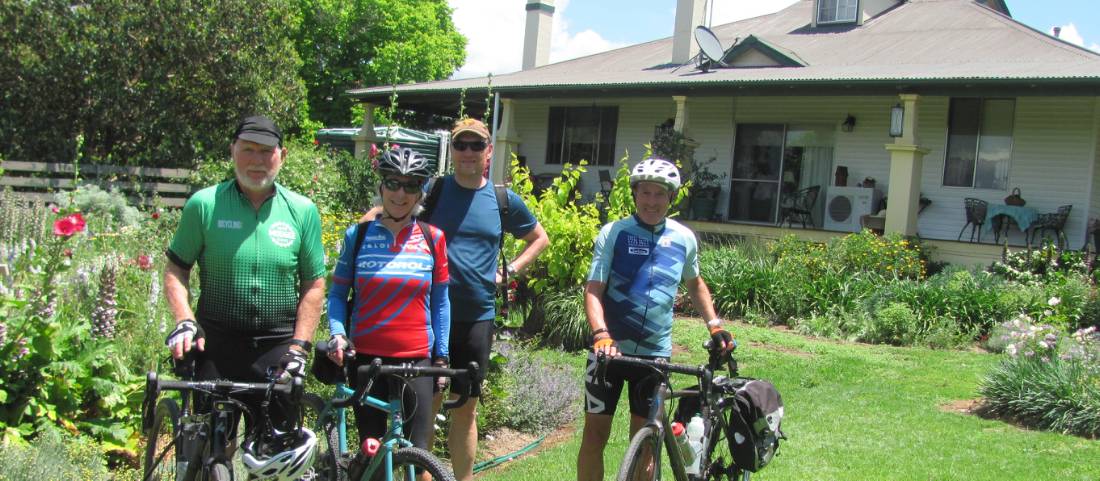 Cycling group along the Central West Trail |  <i>Shawn Flannery</i>