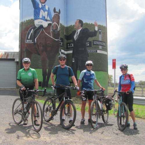 The amazing Winx silo art in Dunedoo