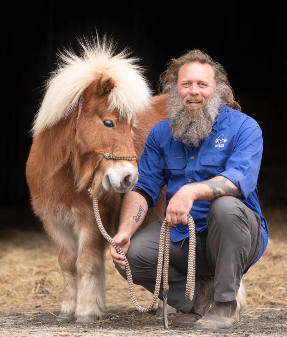 We really need to get more photos of Greg with bikes instead of horses!