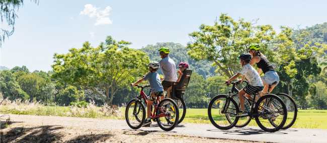 Cycling the Northern Rivers Rail Trail