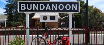 Bike at the Bundanoon Train Station | Kate Baker