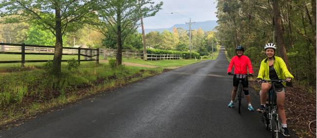 Country lanes are part of the diverse cycle landscape on the South Coast Cycle | Kate Baker