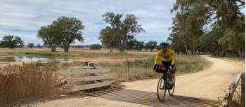 Crossing a small bridge on the route between Mendooran and Dunedoo | Michele Eckersley