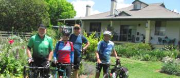 Cycling group along the Central West Trail | Shawn Flannery