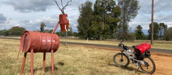 Letterbox art on the CWC near Dubbo | Michele Eckersley