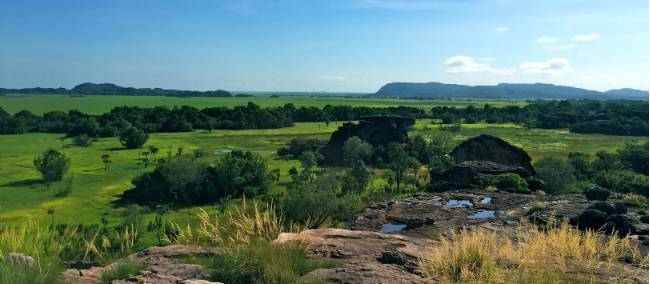 Atop the stunning Ubirr in Kakadu National Park | Erin Marr