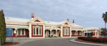 Wagga Wagga Railway station, built in 1880